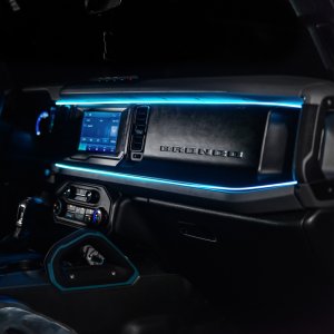 Ford Bronco LED Interior Dash Lighting Kit - ORACLE Lighting - ColorSHIFT Dynamic - Dynamic ColorSHIFT - `21-`25